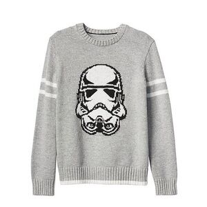GAP | Boys Grey Mad Engine Star Wars™ Intarsia
Sweater